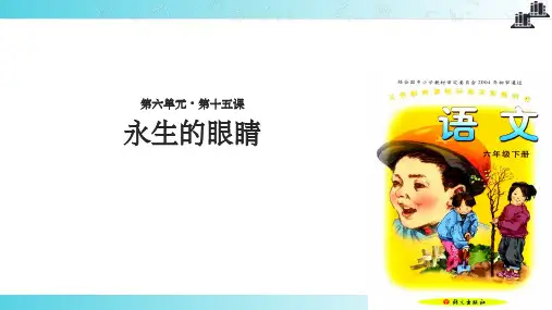 【xx教育网优选】语文A版小学语文六年级下册《永生的眼睛》教学