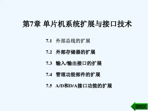 单片机原理及接口技术(余锡存)