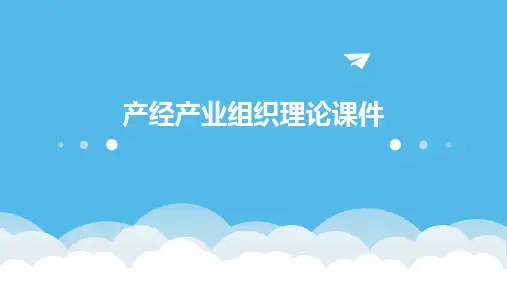 产经产业组织理论课件
