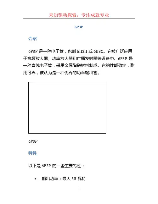 6P3P文档
