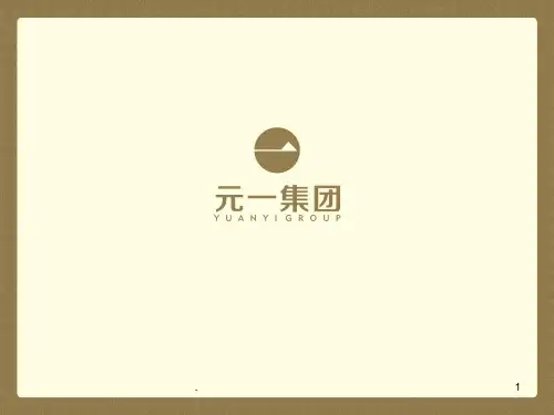 元一·新天地项目简介PPT课件