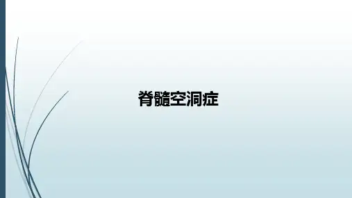 脊髓空洞症