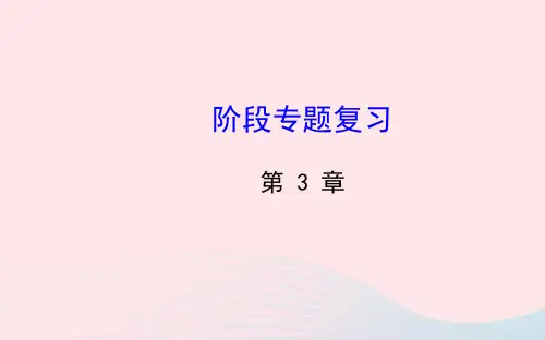 湘教版八下数学第3章图形与坐标阶段专题复习习题课件