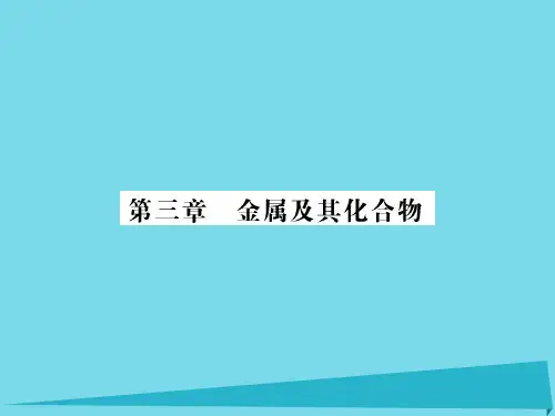(新课标)高三化学一轮总复习-第3章 金属及其化合物(第6课时)钠及其化合物课件