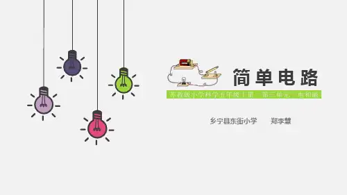 苏教版五年级科学上册课件  简单电路