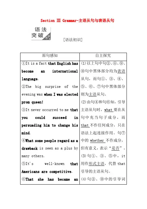 2018_2019学年高中英语module2highlightsofmysenioryearse