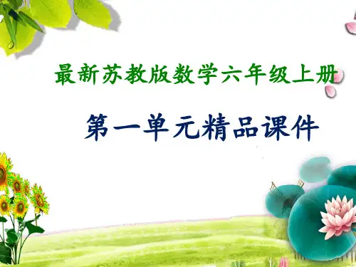 苏教版六年级数学长方体和正方体的认识(优质)课件