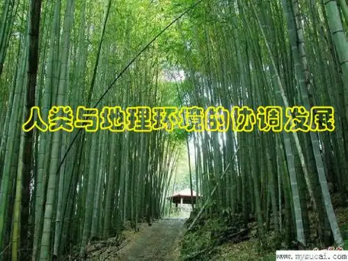 人教版高中地理必修二第六章第1节《人地关系思想的演变》优质课件 (共46张PPT)