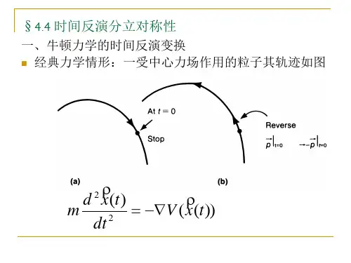 4.4 时间反演分立对称性