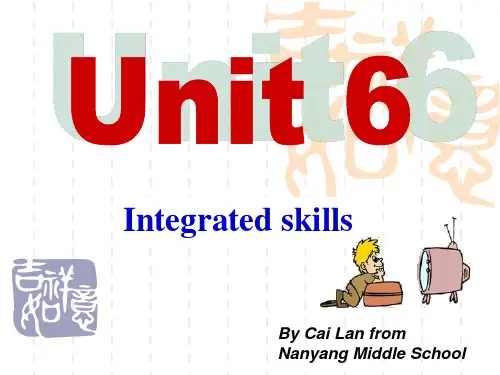 牛津版九年级上Unit4 Growing Task课件(共23张PPT)