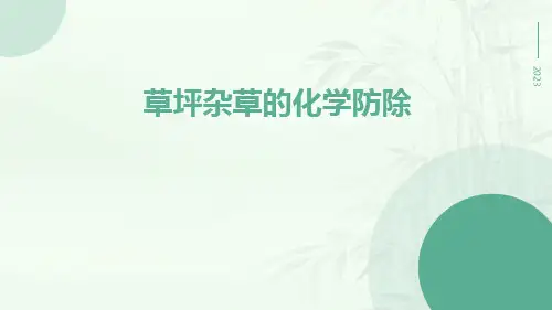 草坪杂草的化学防除