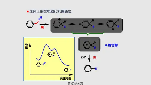 芳环上亲电和亲核取代反应反应