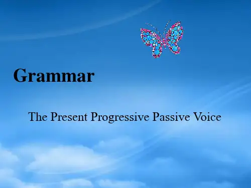 高中英语 Unit4 Grammar课件 新人教必修2