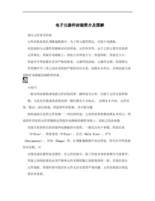 电子元器件封装简介及图解