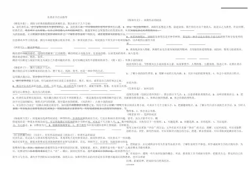 名著读书方法指导