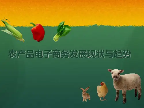 农产品电子商务发展现状与趋势概论
