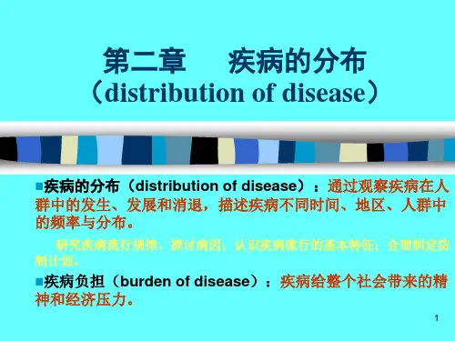 发病频率测量指标PPT课件