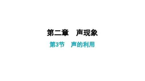 人教版物理《声现象》课件完美版1