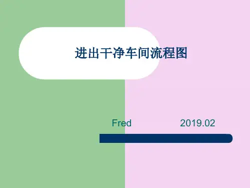 进出洁净车间流程ppt课件