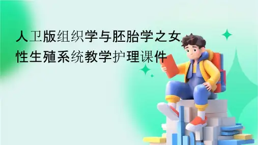 人卫版组织学与胚胎学之女性生殖系统教学护理课件