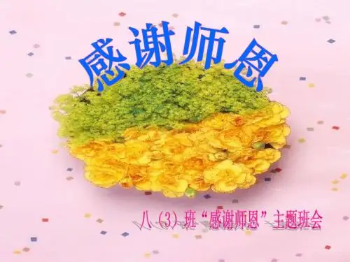 感谢师恩_