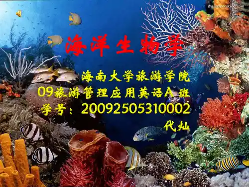 海洋生物学