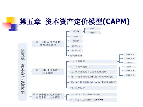 资本资产定价模型讲义