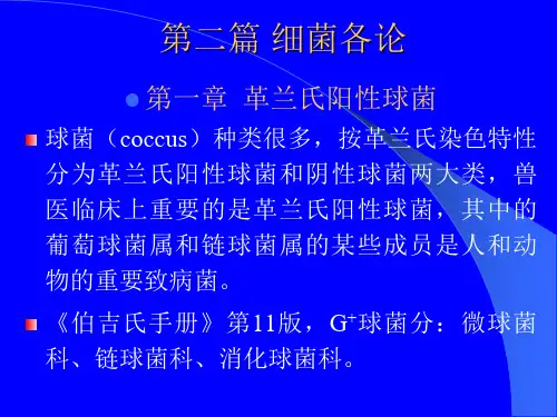 细菌学各论
