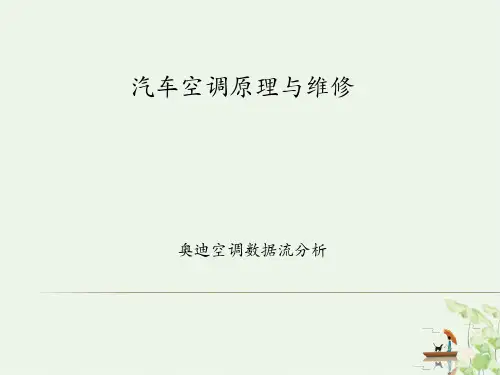 汽车空调原理与维修课件PPT(39张)