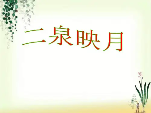 二泉映月初中音乐PPT课件