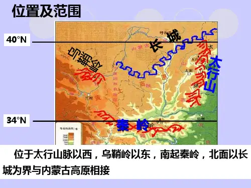 黄土高原水土流失及治理PPT课件