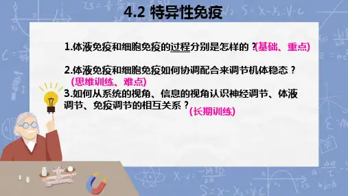 4.2特异性免疫