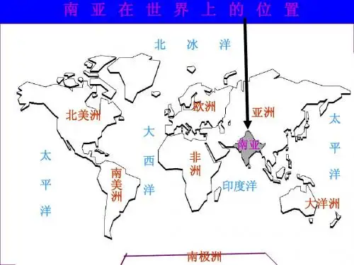高三区域地理第一轮复习(湘教版)课件 南亚和印度4