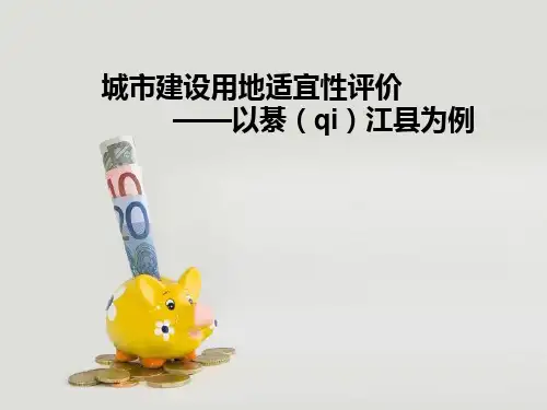 城市建设用地适宜性评价111