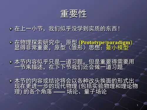 晶格的热振动经典一维单原子链格波