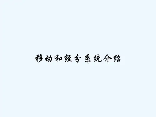 移动和经分系统介绍 PPT