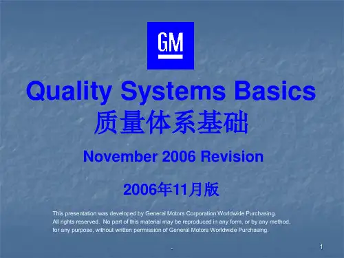 QSB质量体系基础