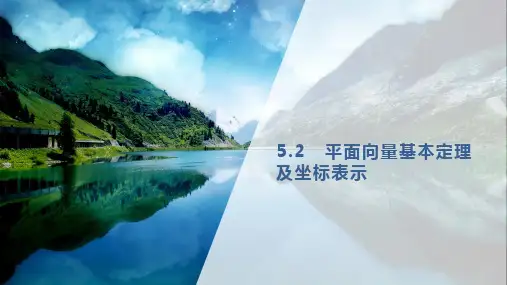 高考数学一轮复习专题：平面向量的基本定理及向量坐标运算