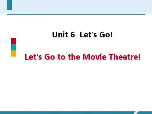 冀教版七年级上册英语《Let's Go to the Movie Theatre!》Let's Go