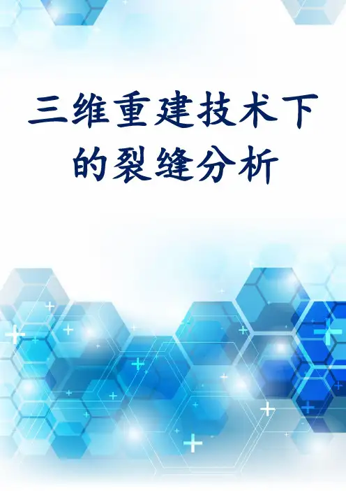 三维重建技术下的裂缝分析
