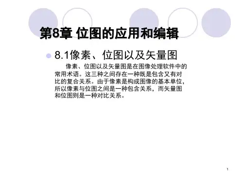 位图的应用和编辑(课堂PPT)