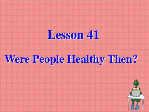 冀教版英语七年级下册Unit7Lesson41课件共25张PPT.ppt