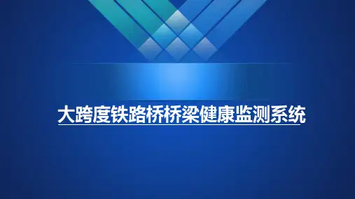 大跨度铁路桥桥梁健康监测系统