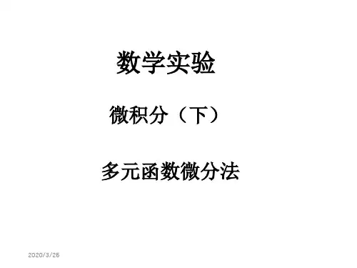 08多元函数微分法