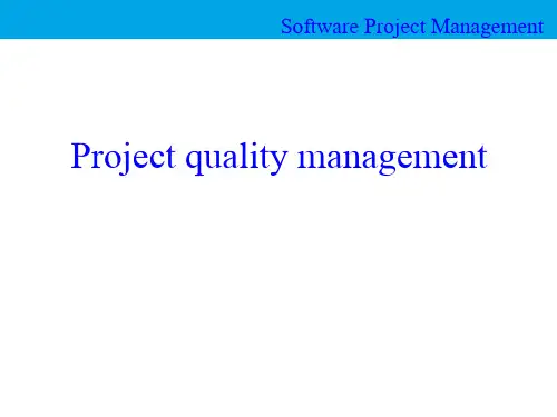 第八章-Project-quality-management项目管理知识体系(PMBOK)英文第六版