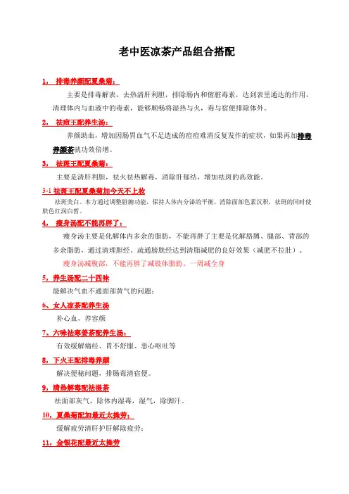 产品组合搭配