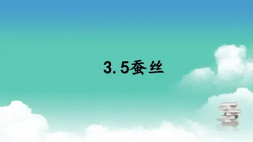 北师大版四年级下数学 第3单元 第5课时 蚕丝+练一练 PPT