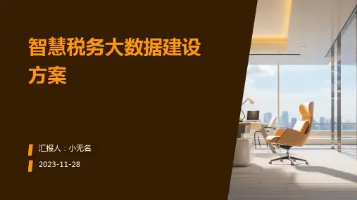 智慧税务大数据建设方案