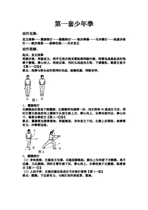少年拳(第一套)图解