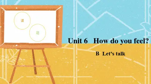 人教版小学六年级英语上册 Unit 6 Part B let’s talk 课件